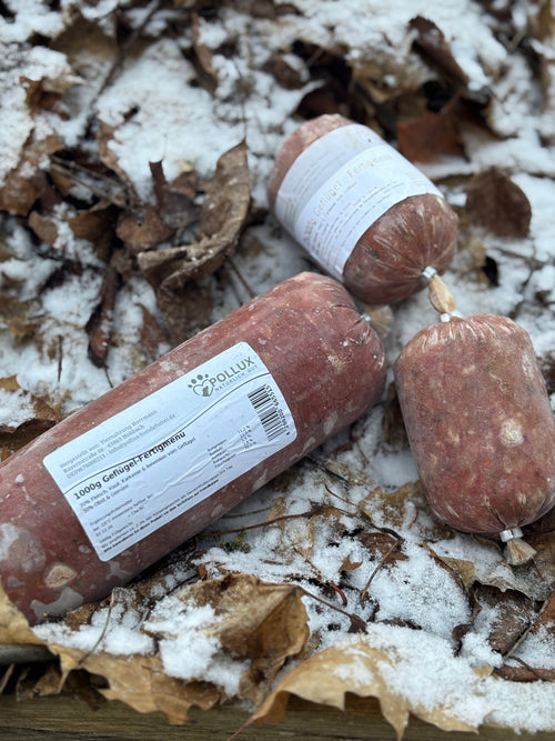 BARF Geflügel-Fertigmenü für Hunde