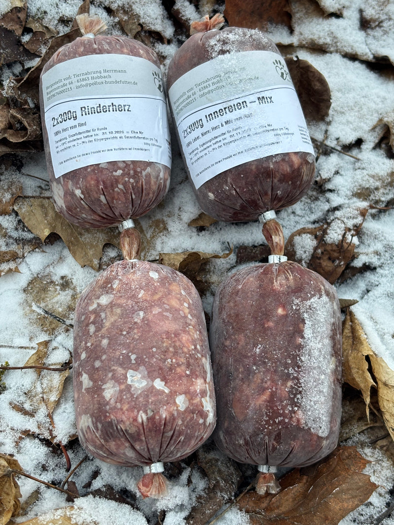 BARF Rinderherz – Mageres Muskelfleisch für Hunde