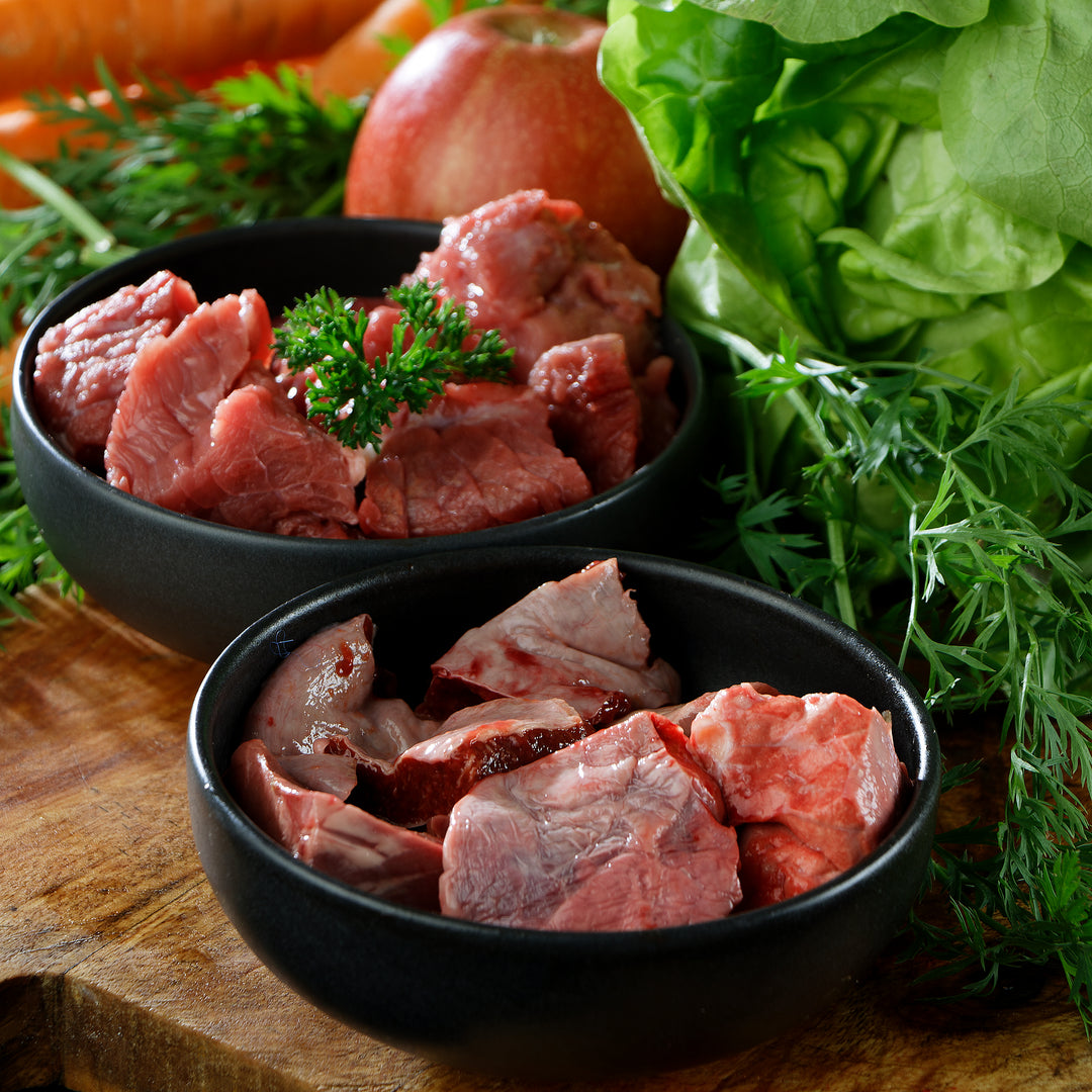 Kompletter Pferdemix – Mit Muskelfleisch & Innereien