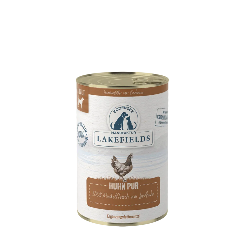 Lakefields Nassfutter Huhn pur