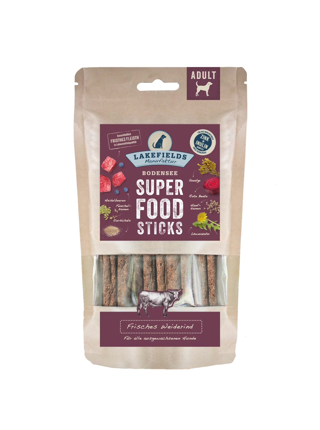SUPERFOOD Premium STICKS vom Weiderind