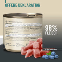 REAVET Feines Menü für Katzen - Huhn mit Fasan & Blaubeeren 200g