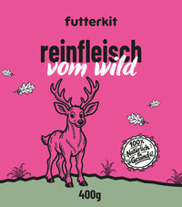 Futterkit Reinfleisch vom Wild für Hunde