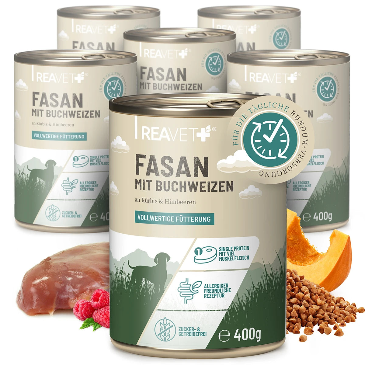 Premium Hundenassfutter mit Fasan