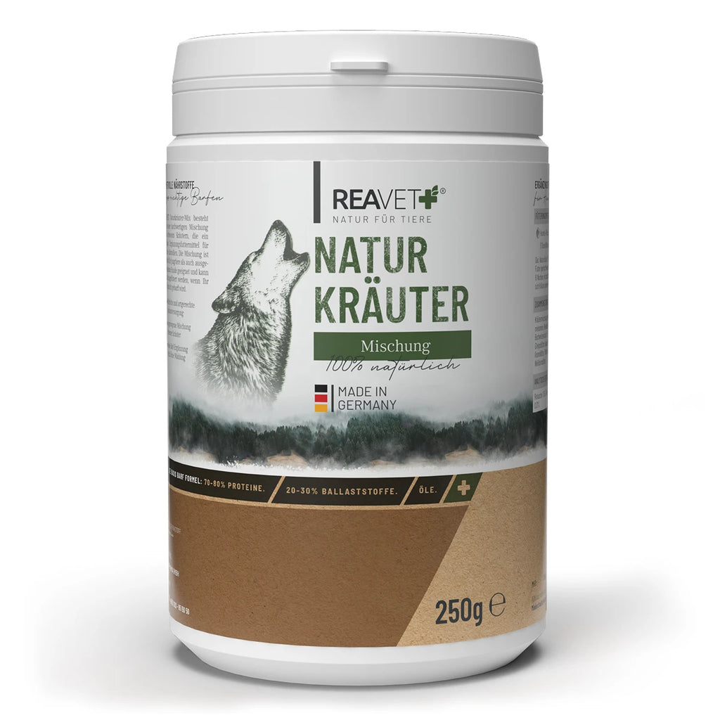 REAVET Naturkräuter – Gesunde Ergänzung für Hunde