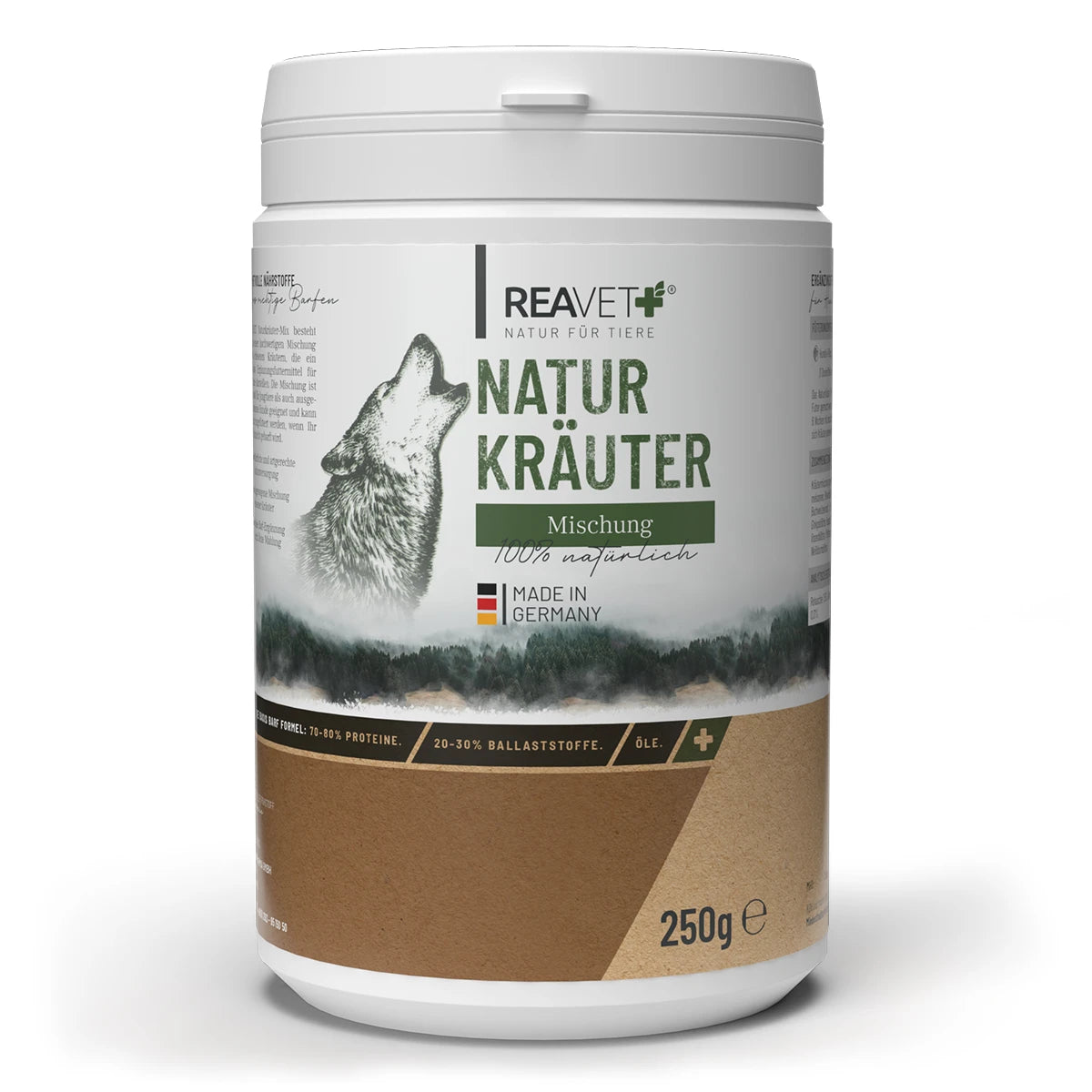 REAVET Naturkräuter – Gesunde Ergänzung für Hunde