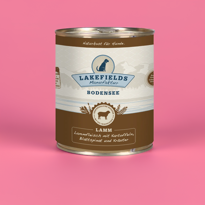 Dosenfleisch-Menü Lamm für ausgewachsene Hunde