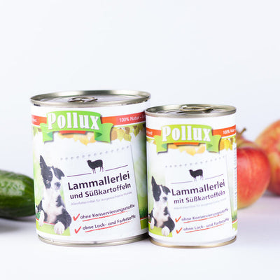 Nassfutter Lamm & Süßkartoffel für Hunde