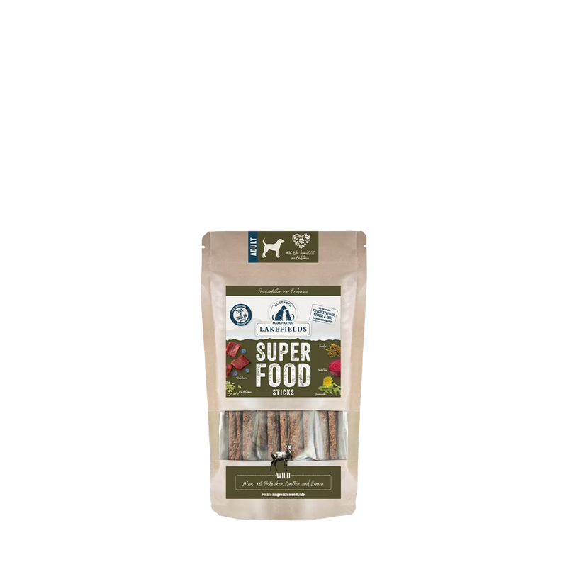 Lakefields SUPERFOOD STICKS VOM WILD