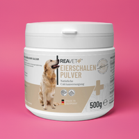 Eierschalenpulver – Natürliche Calciumquelle für Hunde
